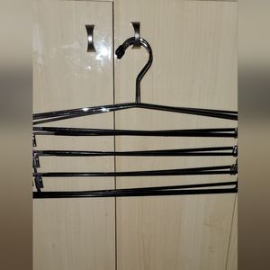 2 ~ Chrome pant hangers for closet organizer